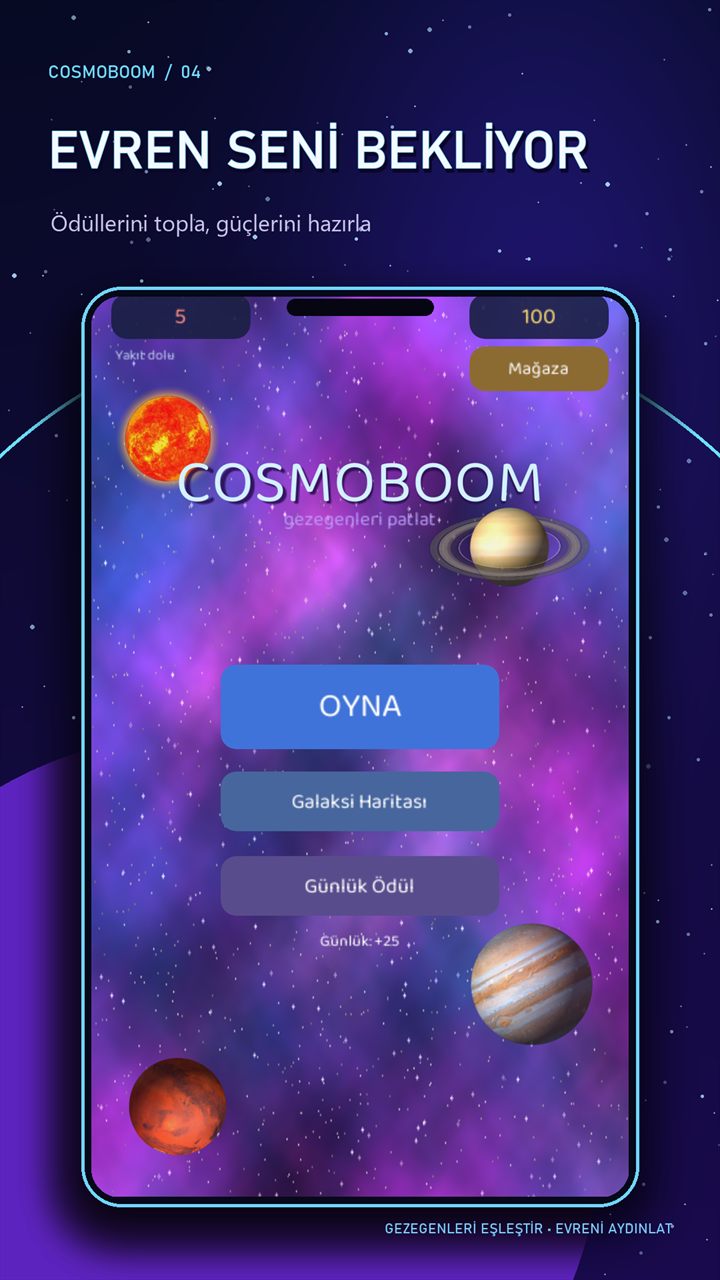 CosmoBoom! ekran görüntüsü