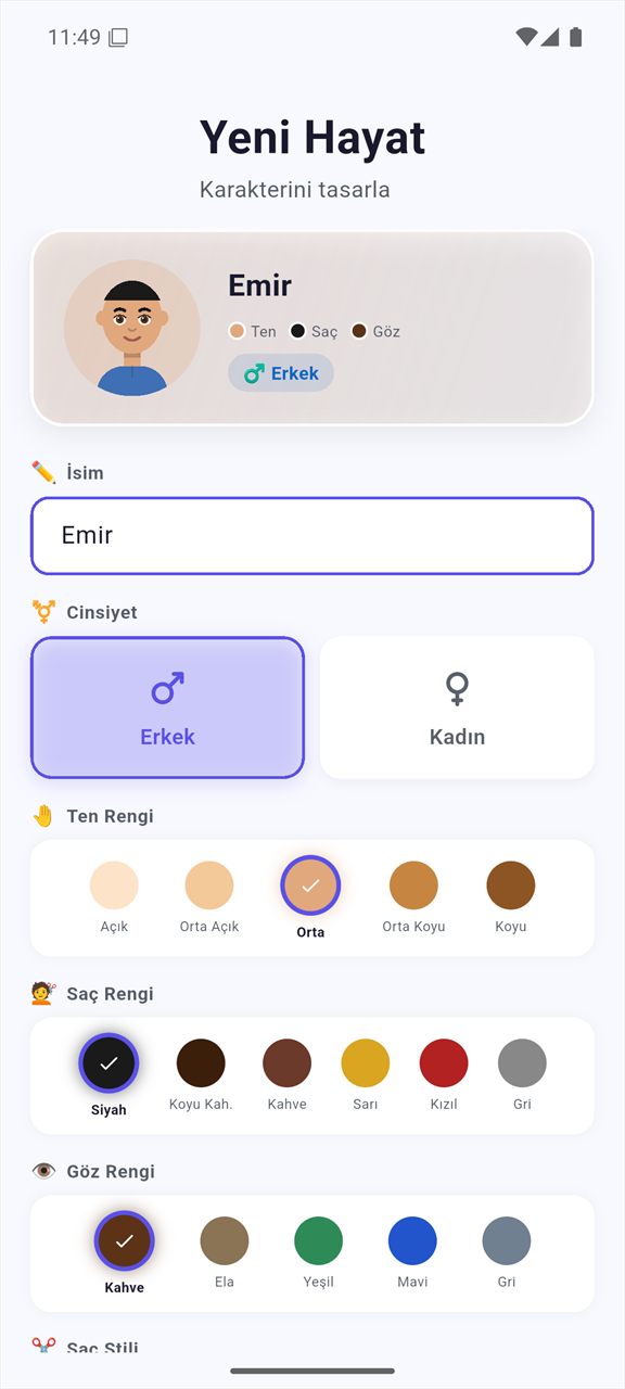 TR Simülasyon ekran görüntüsü